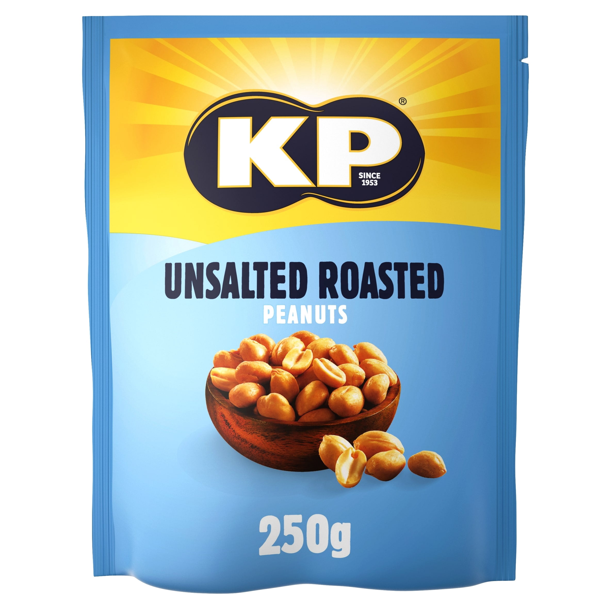 Kp Unsalted Peanuts 250G, Imported from Britain