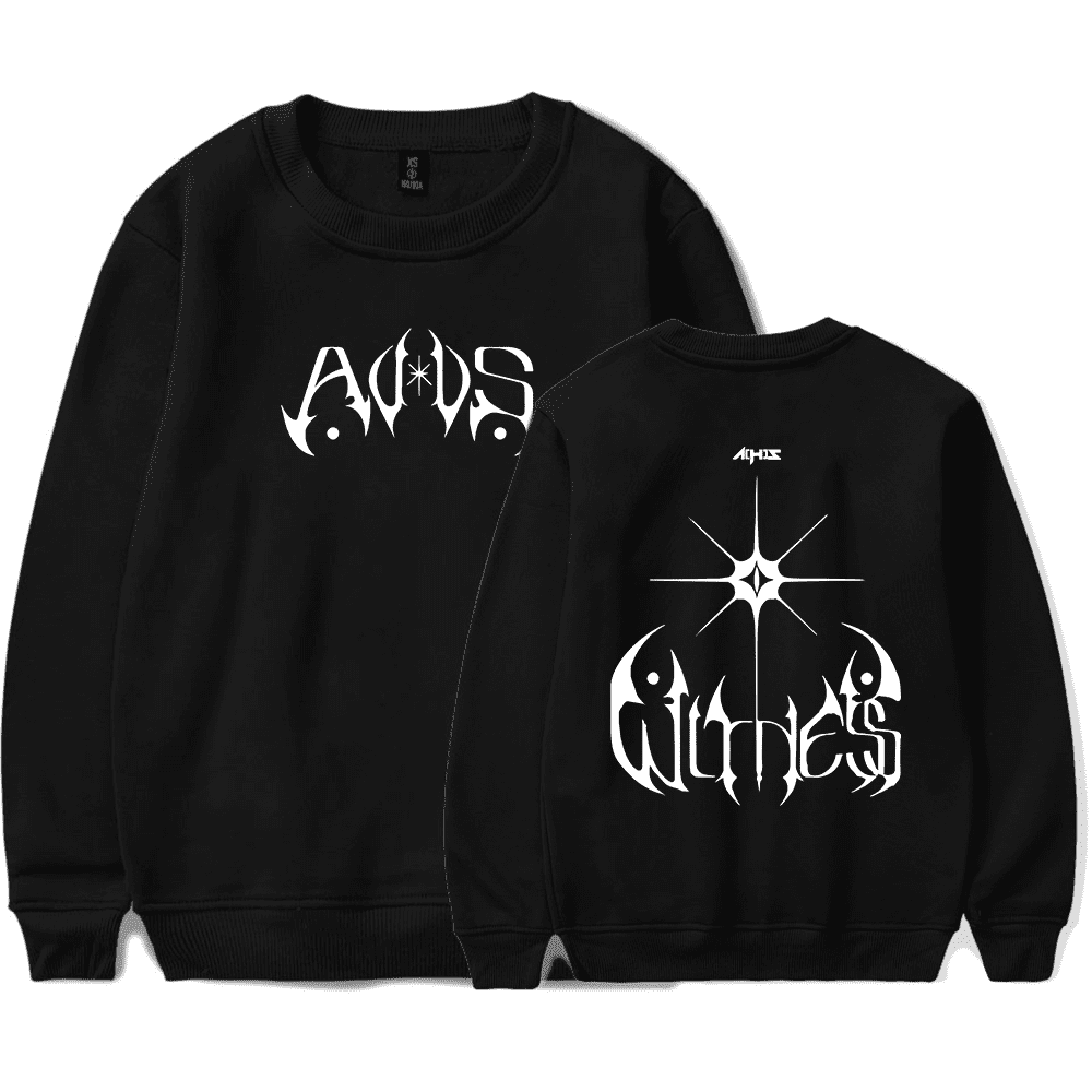 Kpop ALL(H)OURS Album Witness Crewneck Sweatshirt Merch