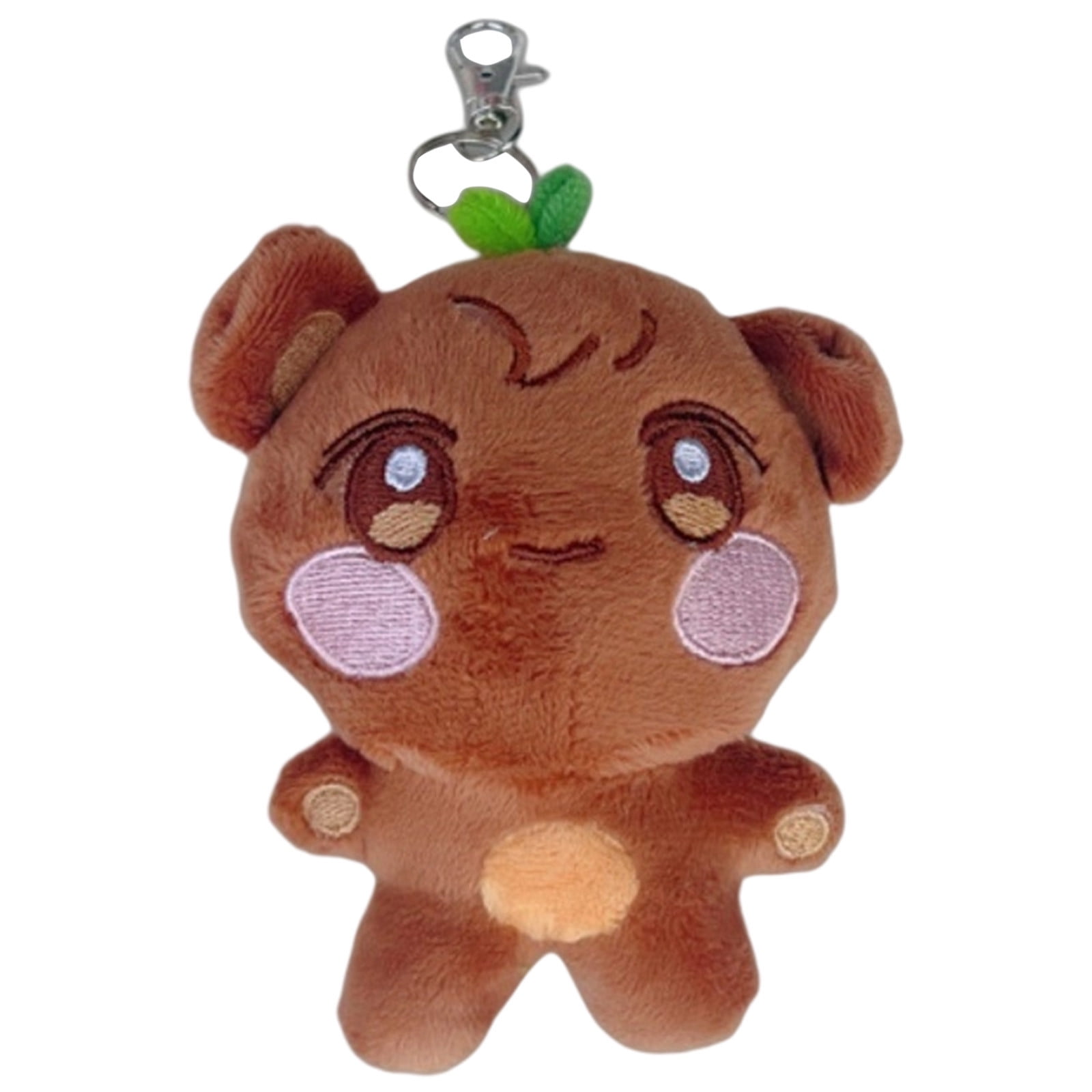 Kpop ATEEZ X ANITEEZ Plush Keychain, Plush Doll JJONGbear Cartoon