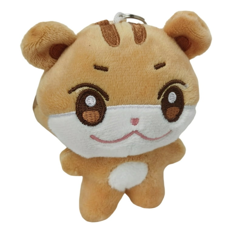 Kpop ATEEZ X ANITEEZ Plush Keychain, Plush Doll JJOONGrami Cartoon