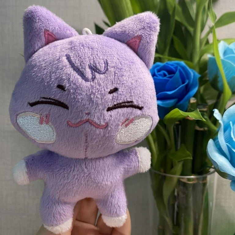 Kpop ATEEZ X ANITEEZ Plush Keyring 10cm Stuffed Doll Toys
