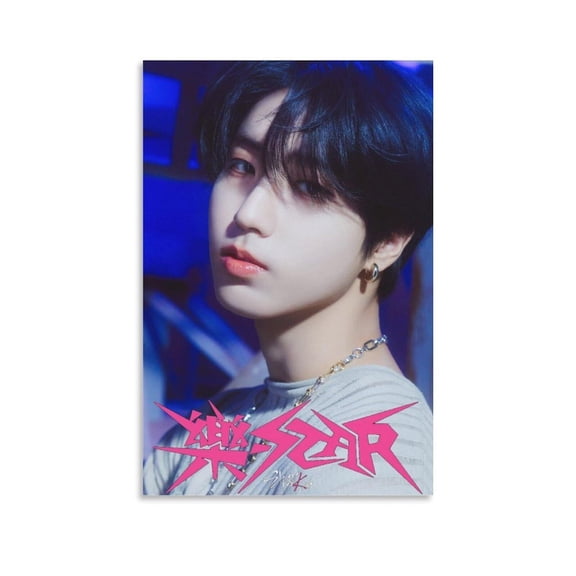 Kpop Artist Poster Stray Kids Han Rock  Star Ver. 3rd Teaser Print on Canvas Painting Wall Art for Living Room Home Decor Boy Gift