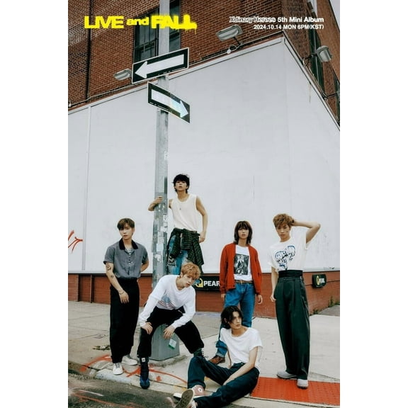 Kpop Artist Poster Xdinary Heroes Live And Fall Kpop Poster-style-1
