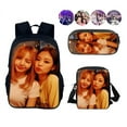 thumbnail image 1 of Kpop BLACK-PINK Backpack Set – Stylish Lightweight Large Capacity School Bag, Durable Bookbag for Travel, Daily Use, Back to School & Gift Ideas for Fans, 1 of 3