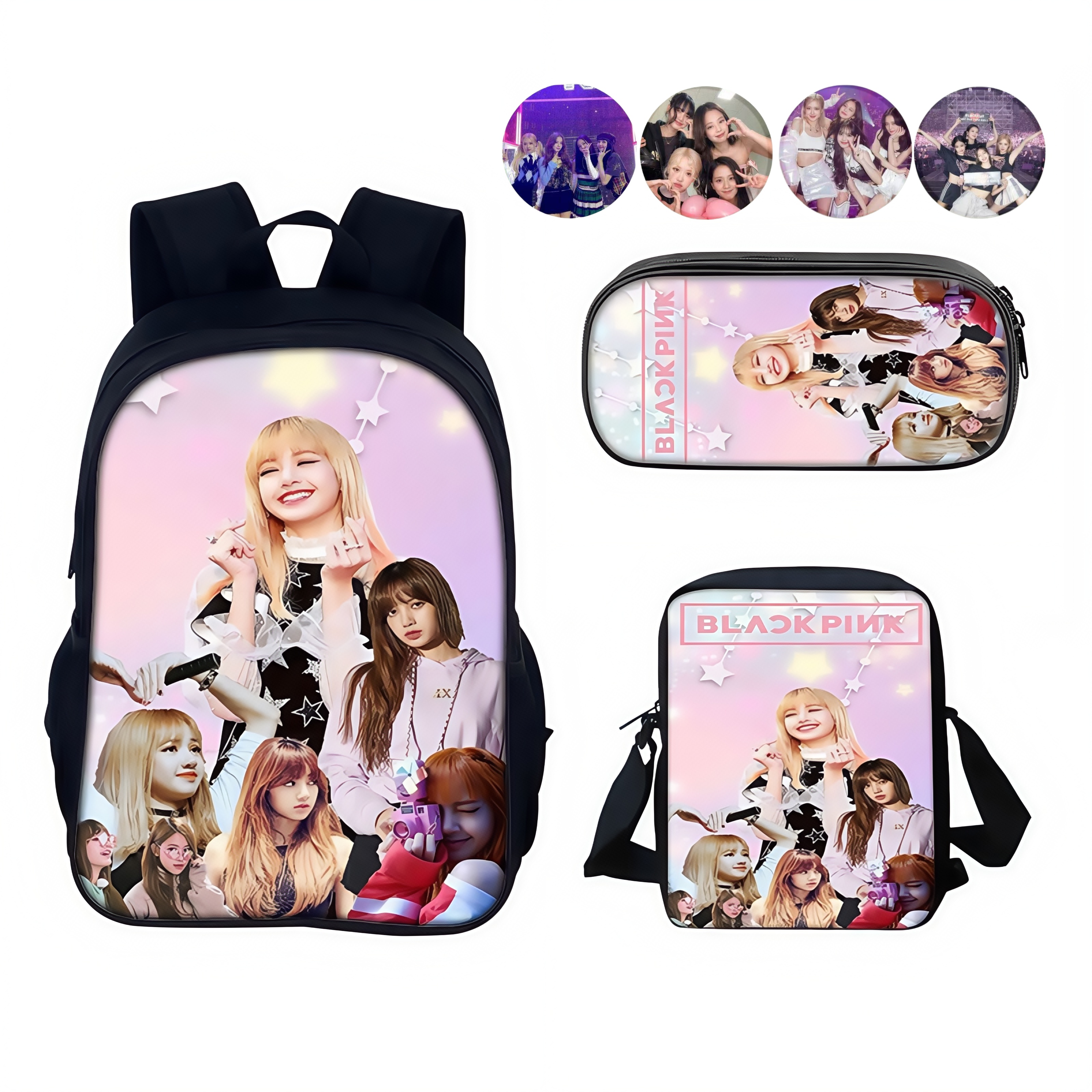 ideaswam BAG (Black Pink)