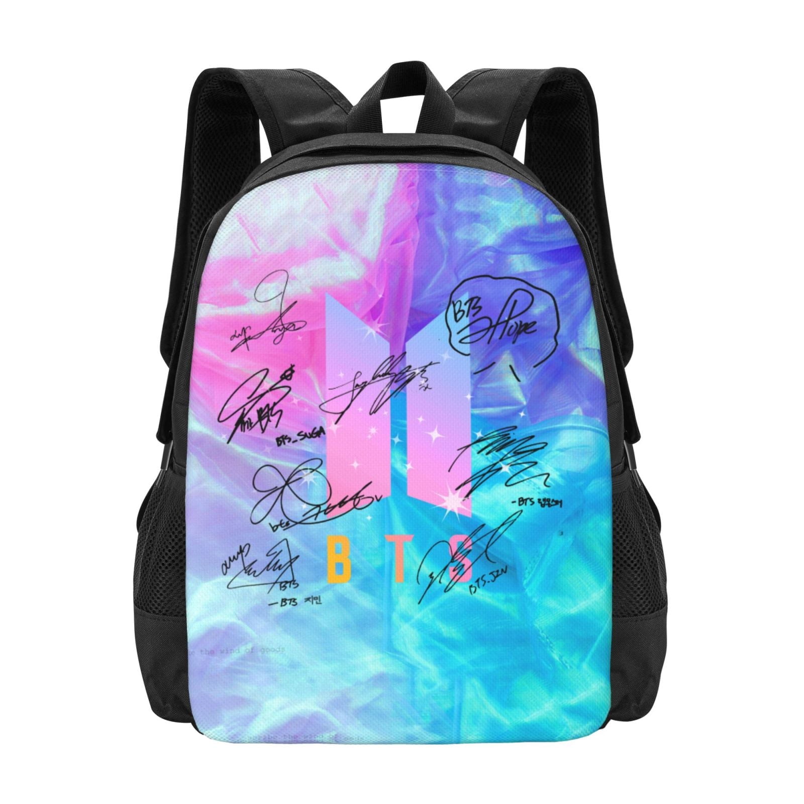 Kpop BTS Backpack,3d Print Laptop Backpack Lightweight Casual