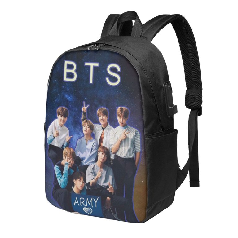 BTS K Pop Travel/Laptop Bag Kpop BTS Laptop Bag Laptop Case Computer Notebook Briefcase  main image 4