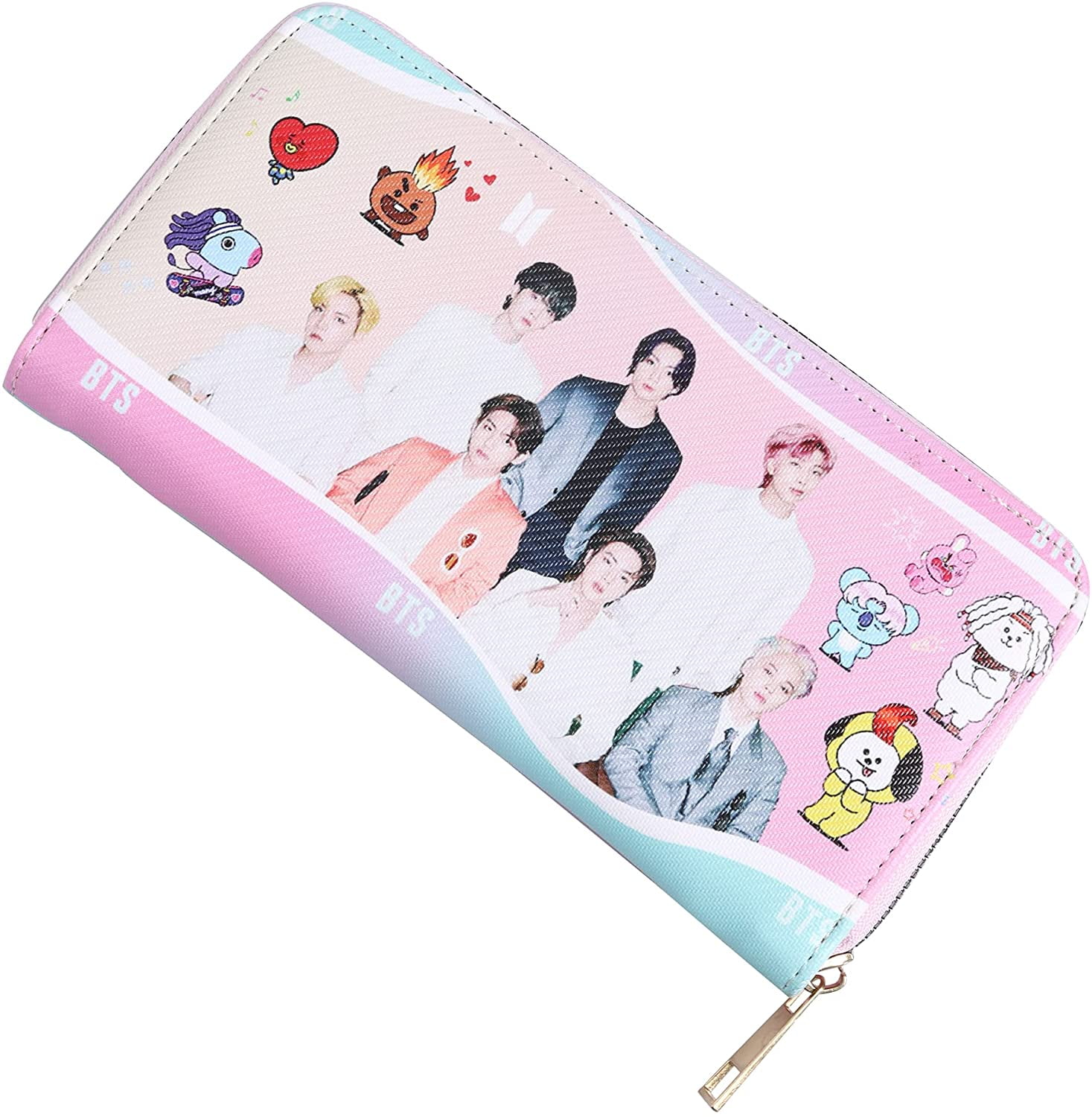 Kpop BTS Butter Merchandise Leather Long Wallets for Army Gifts
