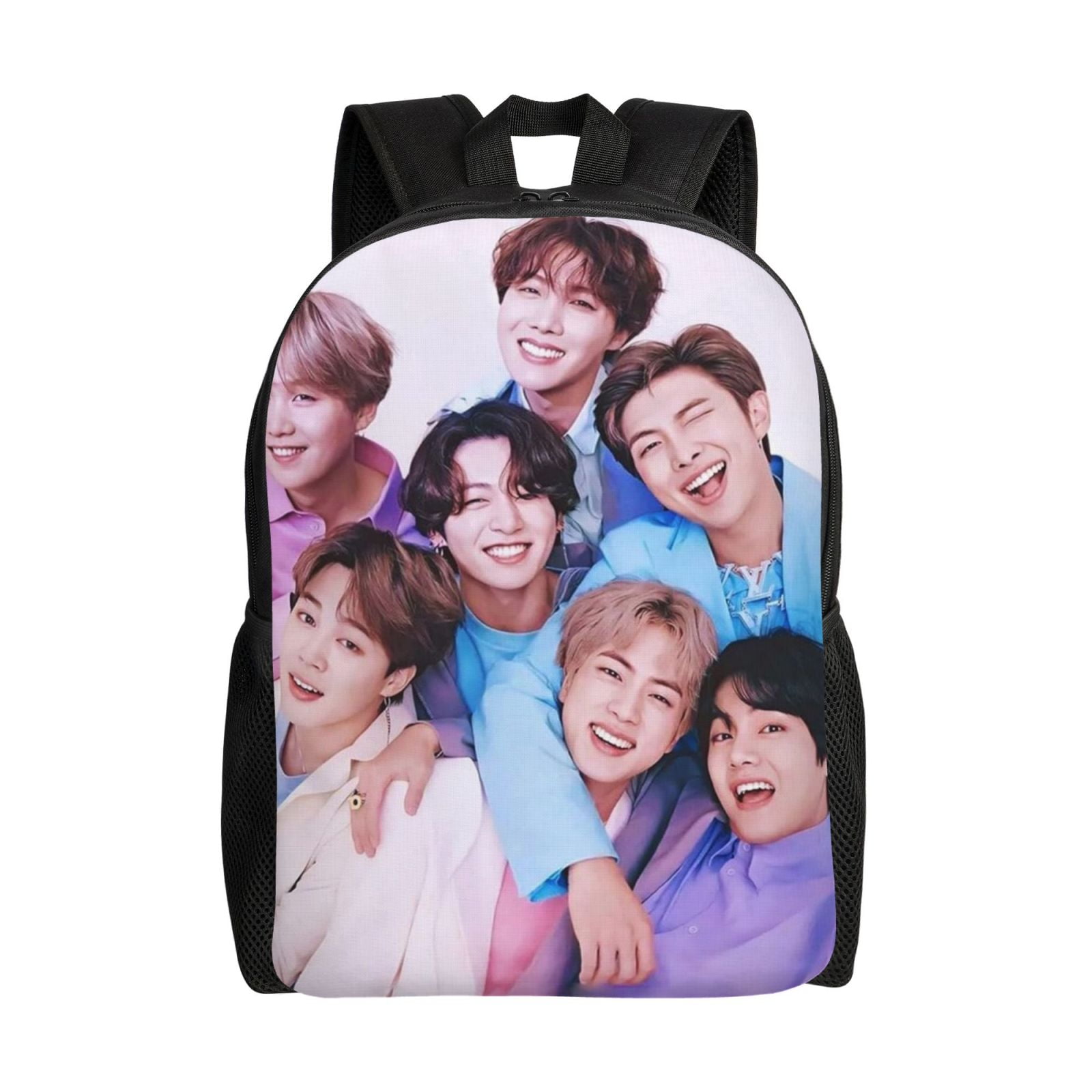 Kpop BTS Kid School Backpack Bookbag Casual Daypack Travel Backpacks for Boys Girls