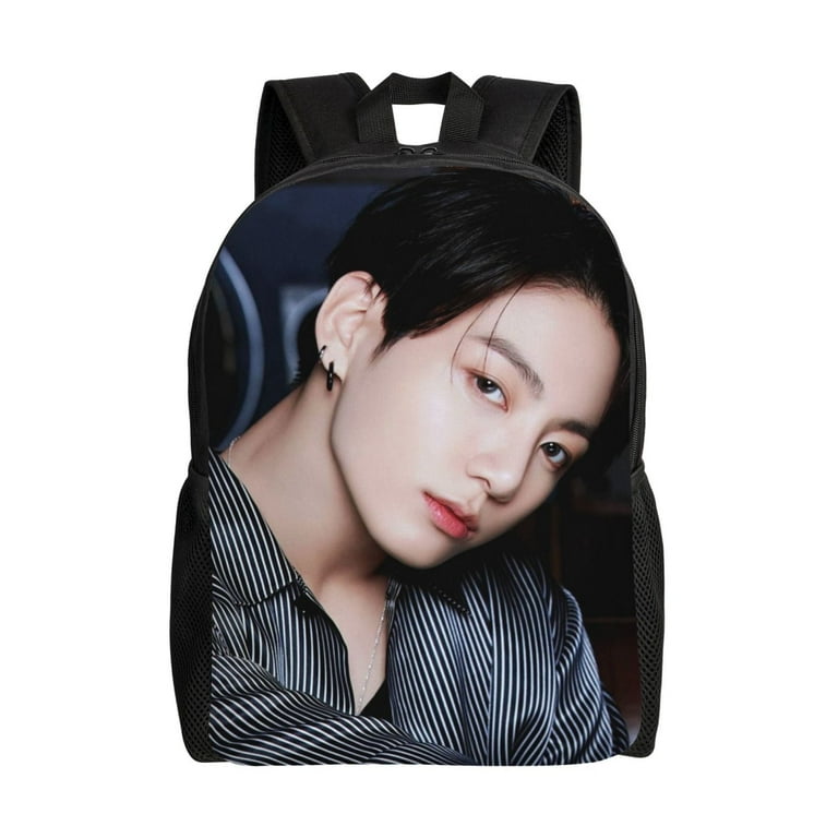 Kpop BTS Backpack Bookbag Casual Daypack Travel Backpacks for Work