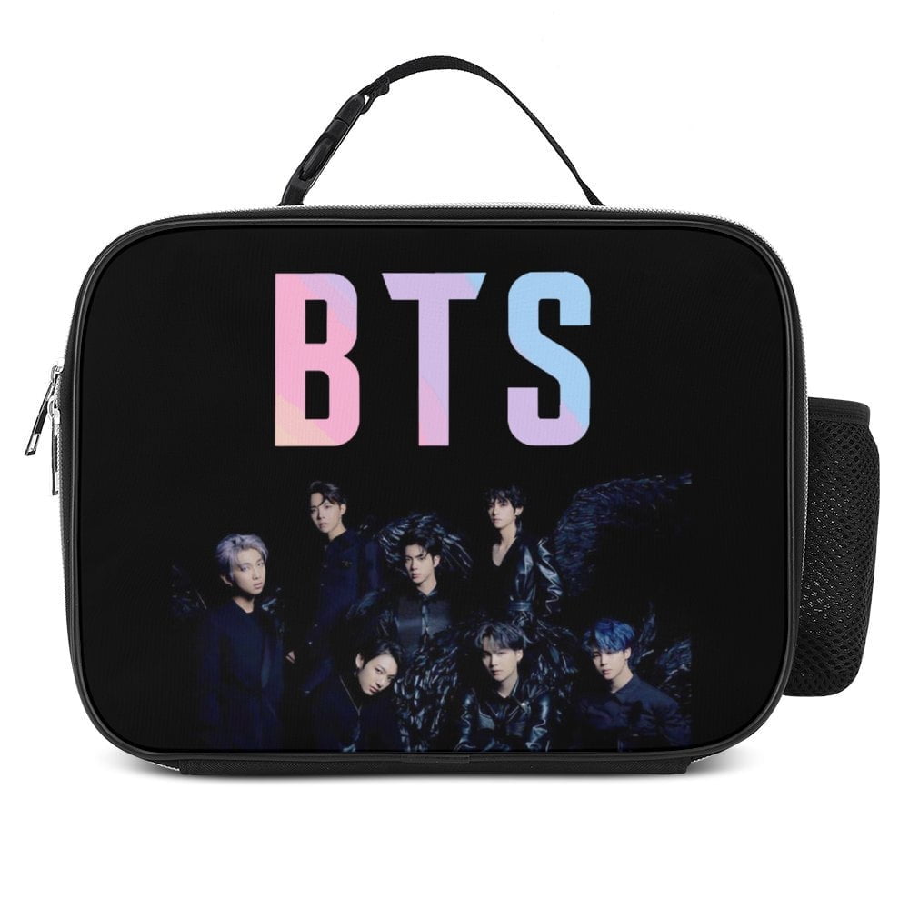 Kpop BTS Lunch Bag, Insulated Lunch Bag for Women Men Lunch Box ...
