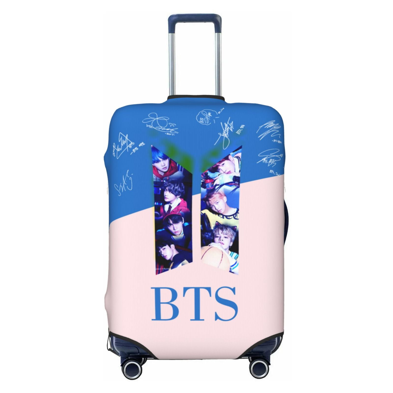Kpop BTS Travel Luggage Cover, Colorful Suitcase Luggage Protector