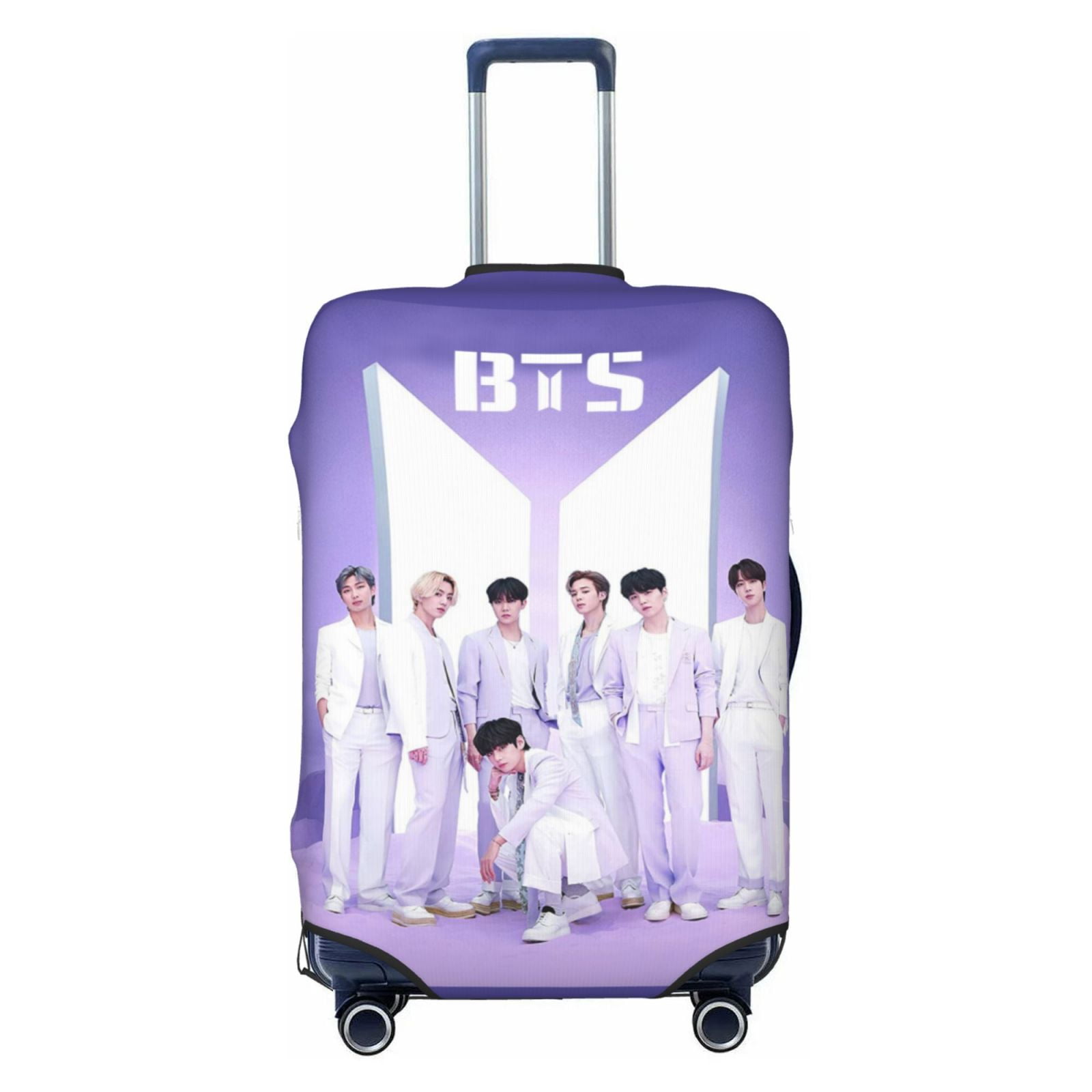 Kpop BTS Travel Luggage Cover, Colorful Suitcase Luggage Protector