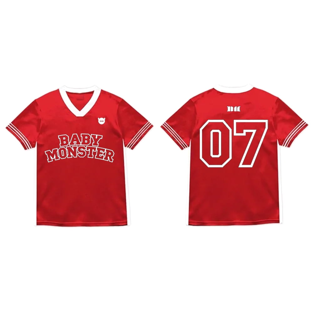 Kpop Babymonster Hello Monsters World Tour Merch Jersey Cosplay