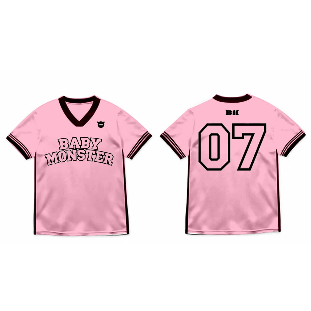 Kpop Babymonster Hello Monsters World Tour Merch Jersey Cosplay