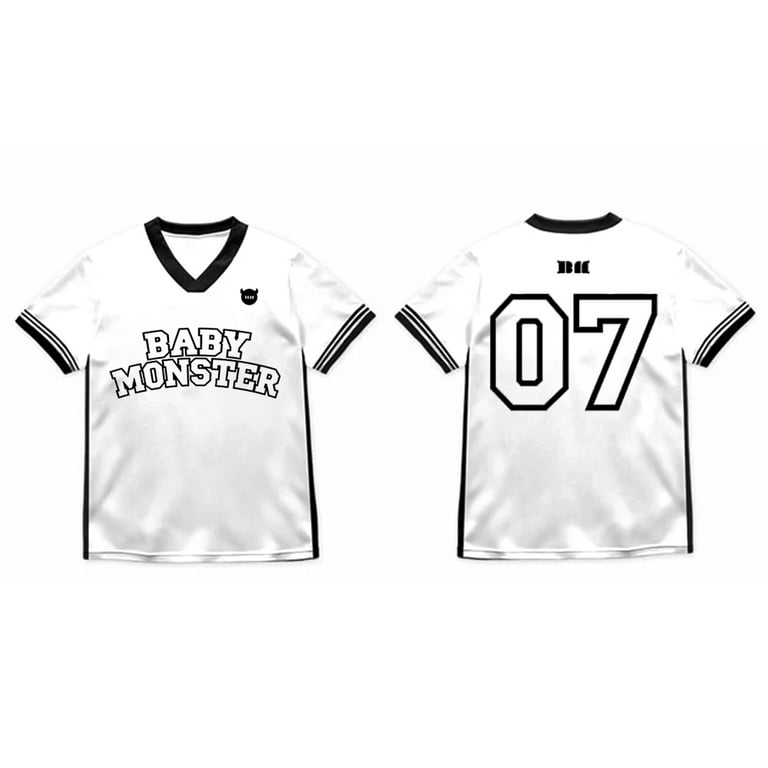 Kpop Babymonster Hello Monsters World Tour Merch Jersey