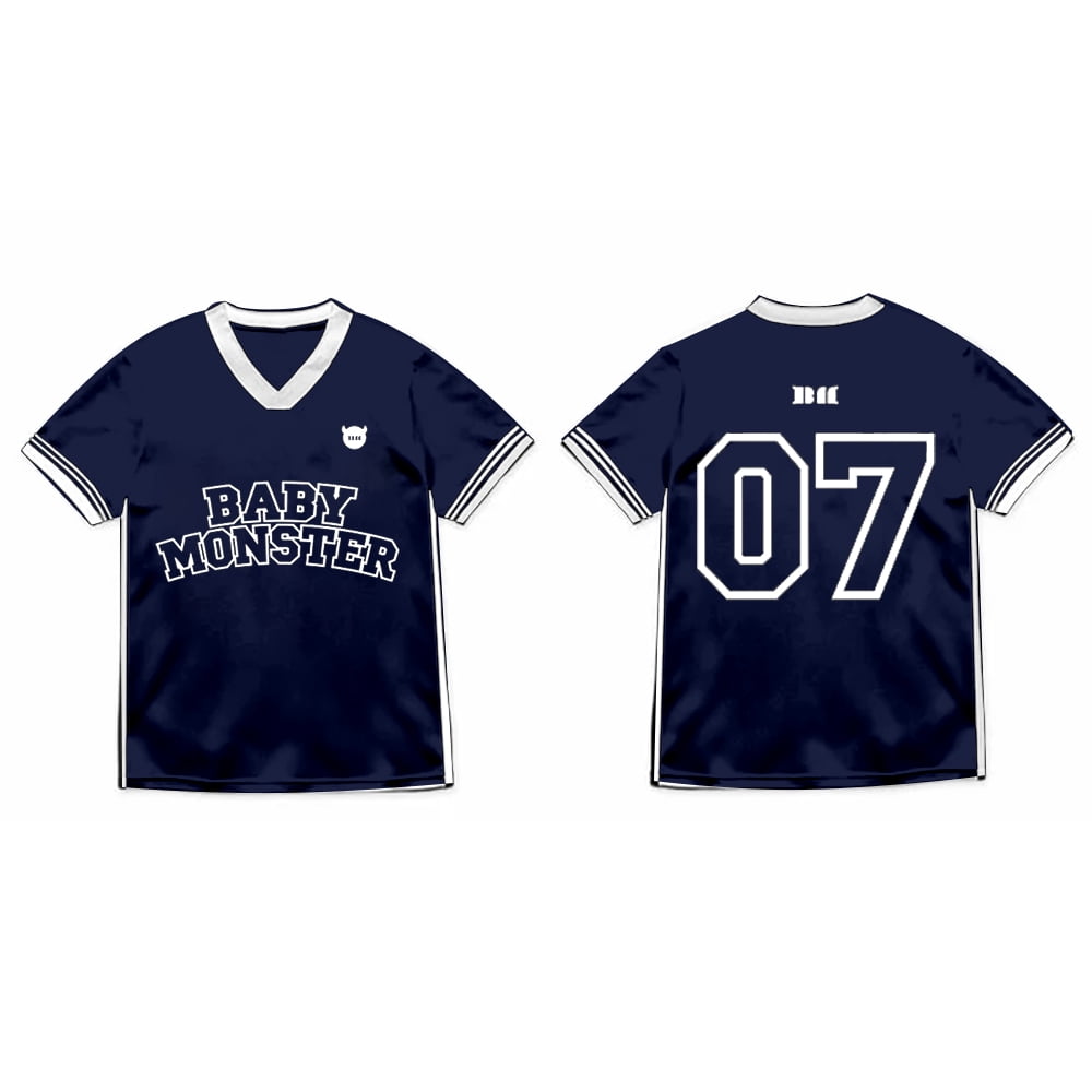 Kpop Babymonster Hello Monsters World Tour Merch Jersey
