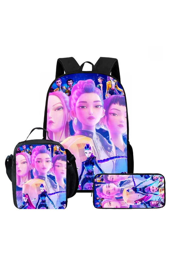 Kpop Backpack Bookbag Casual Daypack Travel Backpacks for Work Hiking Camping