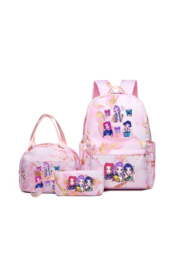 Kpop Backpack Bookbag Casual Daypack Travel Backpacks for Work Hiking Camping