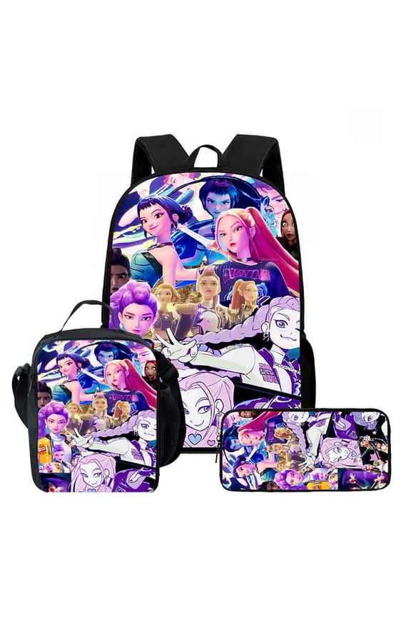 Kpop Backpack Bookbag Casual Daypack Travel Backpacks for Work Hiking Camping