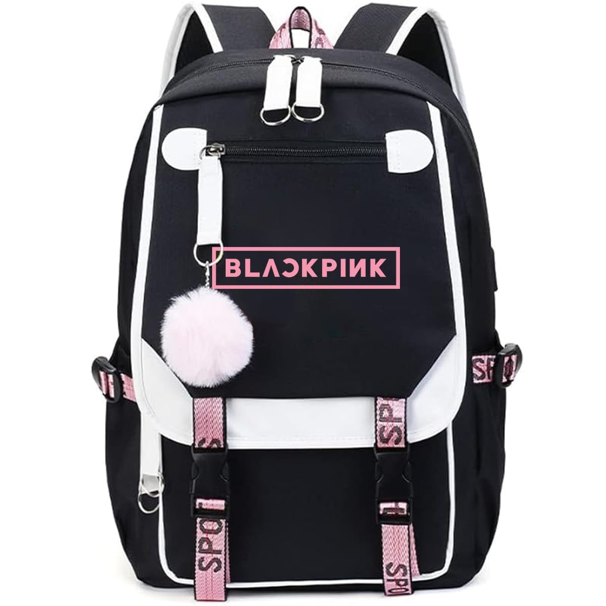 Black pink nation backpack best sale