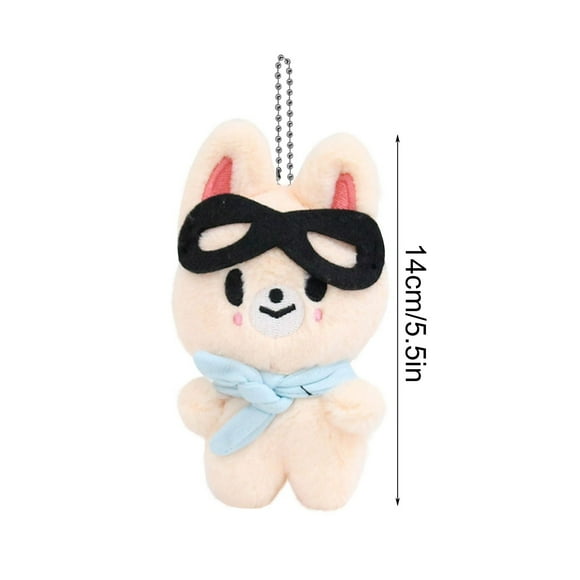 Kpop Boy Group Image Dolls, SKZ Pilot Ver. Foxl.Ny 5.5" Plush Toys, SKZ Stuffed Animals Toys, Idol & Star Plushies Toys, Amazing Gifts on Christmas & Birthday to Children and Fans