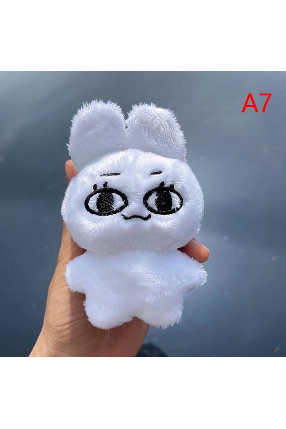 Kpop Cartoon Cheetah Lee Doyoung Mark Same Plush Keyrings Q Styles Mini Gomdo Lee Taeyong Keychains Key Rings Bag Pendants