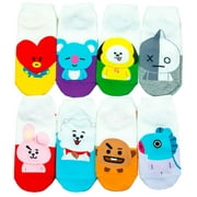 Kpop Character Socks 8 Pairs