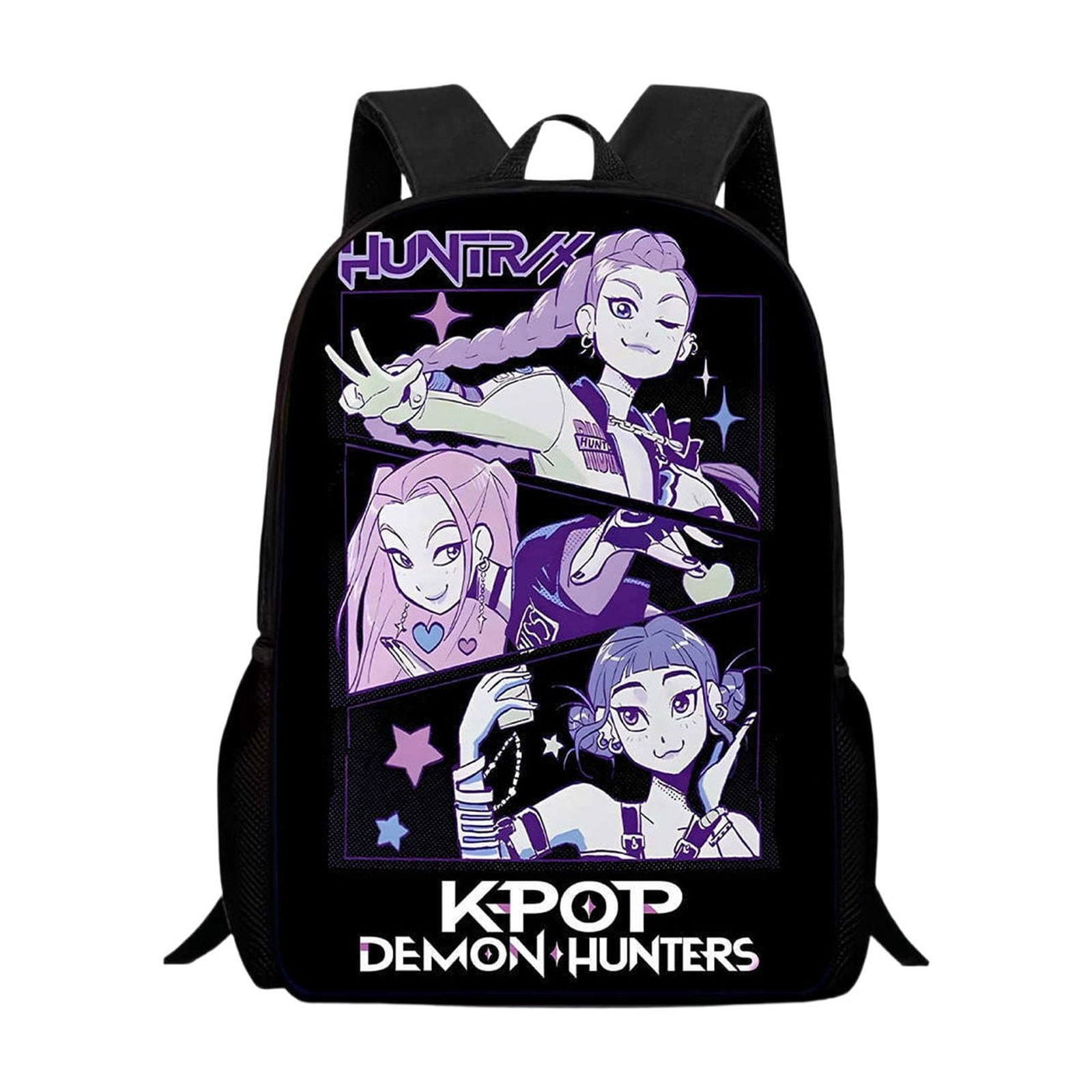 Kpop Demon Hunters Backpack for Students, 15.4