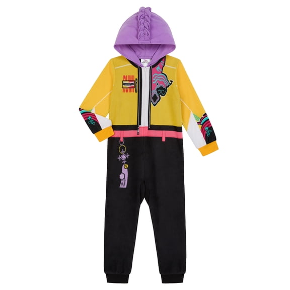 Kpop Demon Hunters Girls Union Suit with Hood, Sizes 6-12