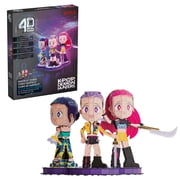 4D Build, KPop Demon Hunters HUNTR/X Chibi 3D Puzzle, 168 Pieces, for Ages 12 & Up