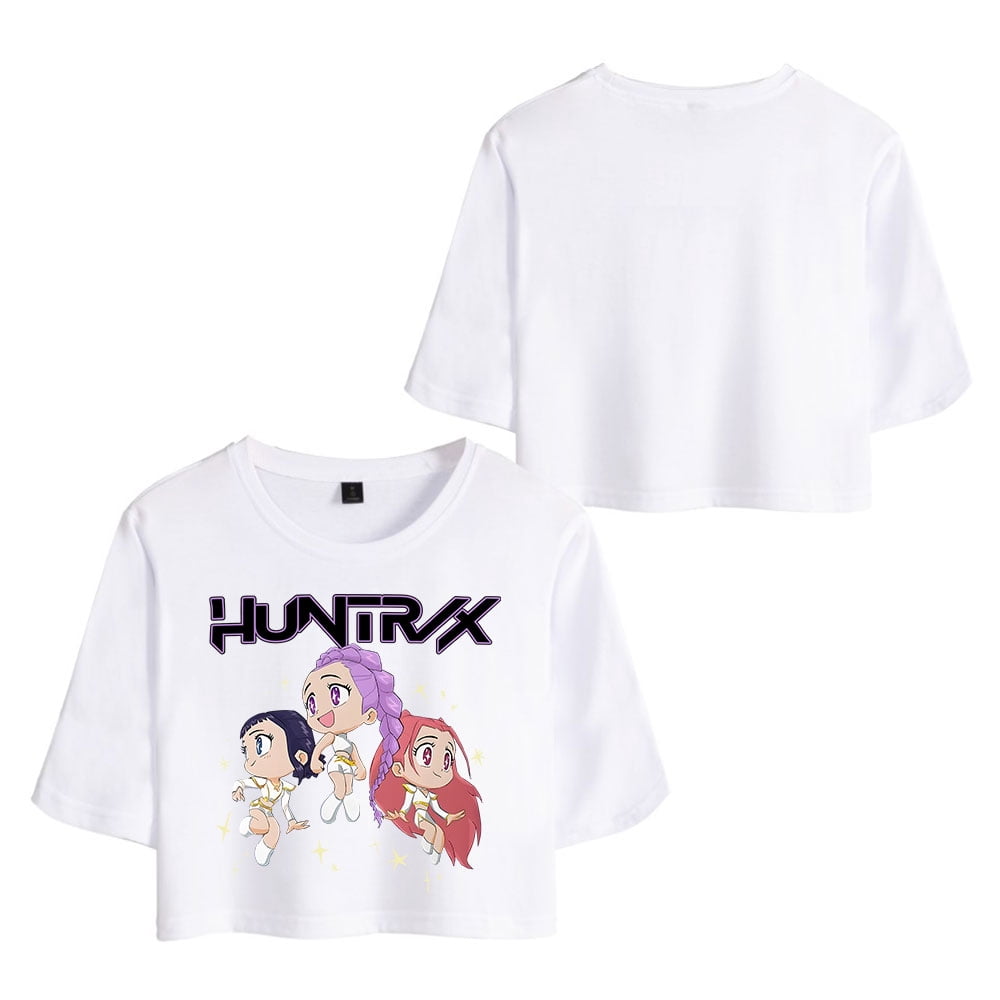 T-shirt Enfant K-Pop Demon Hunters - World Tour Billboard - Coton, Coupe Classique 3-4 Ans