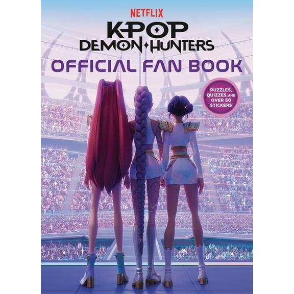 Kpop Demon Hunters Official Fan Book, (Paperback)