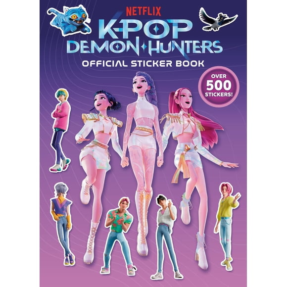KPop Demon Hunters: Official Sticker Book (Paperback)