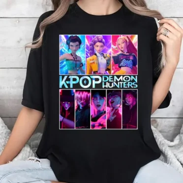 Kpop Demon Hunterss Shirt, Saja Boys, Huntrix Tshirt, Gift for Fans