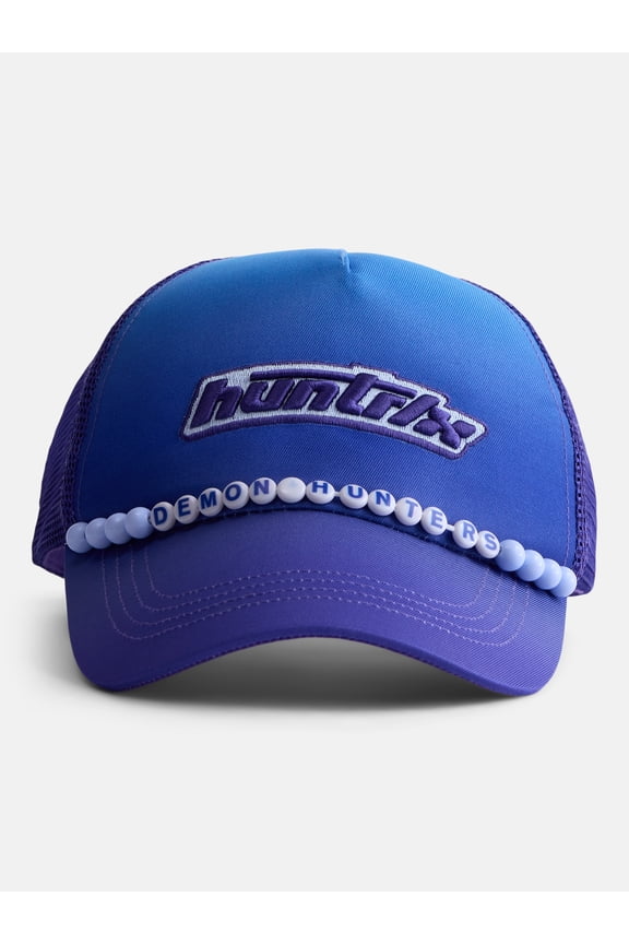 KPop Demon Hunters Girls' Trucker Hat, Blue