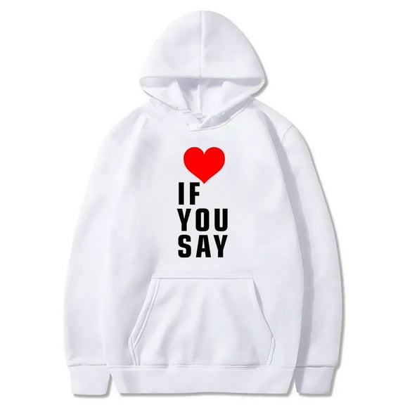 Kpop ENHYPEN If You Say Hoodies Walk The Line World Tour Merch Cosplay Unisex Hooded Sweatshirts