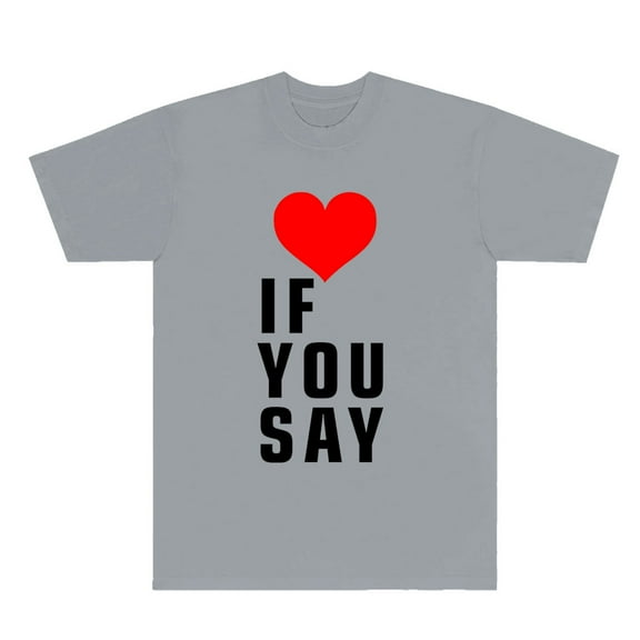 Kpop ENHYPEN If You Say Logo T-Shirts Walk The Line World Tour Merch Cosplay Unisex Short Sleeve Tee