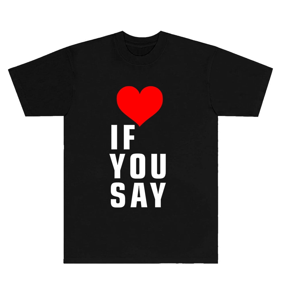 Kpop ENHYPEN If You Say Logo T-Shirts Walk The Line World Tour