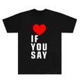thumbnail image 1 of Kpop ENHYPEN If You Say Logo T-Shirts Walk The Line World Tour Merch Cosplay Unisex Short Sleeve Tee, 1 of 6