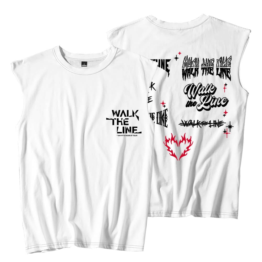 ENHYPEN walk the line Tシャツ ENHYPEN - [WORLD TOUR 'WALK THE LINE' ] (OFFICIAL MD Ringer