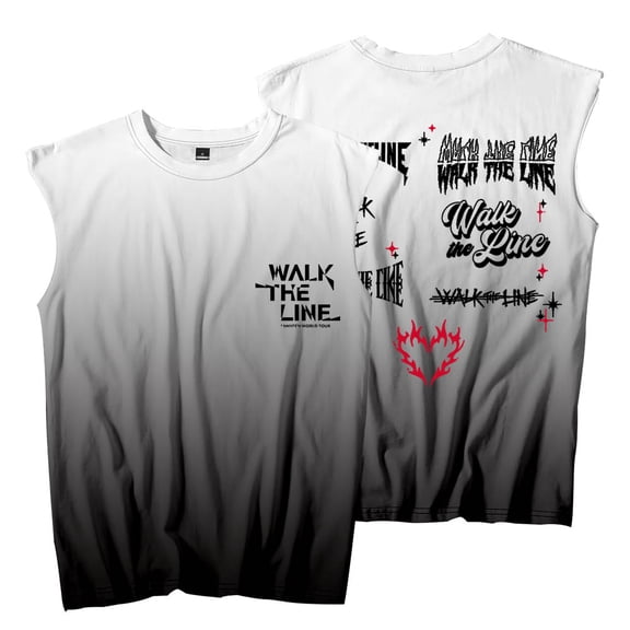 Kpop ENHYPEN Walk The Line World Tour Merch Sleeveless T-Shirts Women Men Fashion Tank Tops