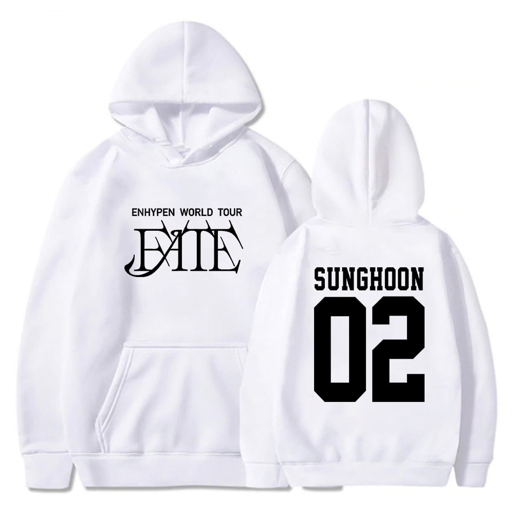 K-POP/アジア enhypen sweater Kpop Enhypen FATE World Tour Hoodie SUNGHOON Merch Long