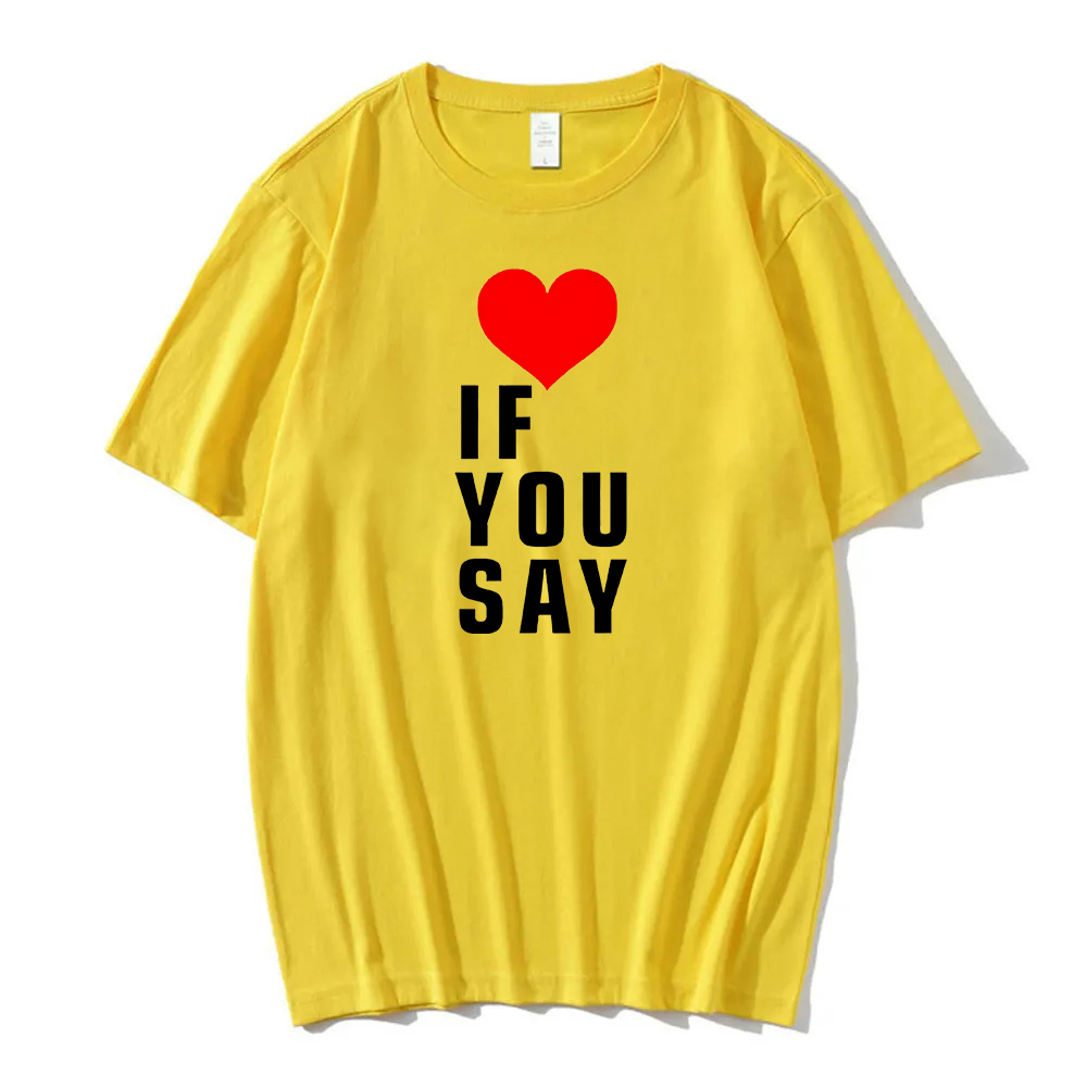 ENHYPEN❤ ENHYPEN ROMANCE : UNTOLD 'XO (Only If You Say Yes)' Heart T-shirt
