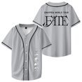 thumbnail image 1 of Kpop Enhypen World Tour FATE 2024 Baseball Jersey Short Sleeve Shirts Women Men Streetwear Tee, 1 of 2