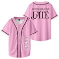 thumbnail image 1 of Kpop Enhypen World Tour FATE 2024 Baseball Jersey Short Sleeve Shirts Women Men Streetwear Tee, 1 of 2