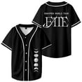 thumbnail image 1 of Kpop Enhypen World Tour FATE 2024 Baseball Jersey Short Sleeve Shirts Women Men Streetwear Tee, 1 of 2