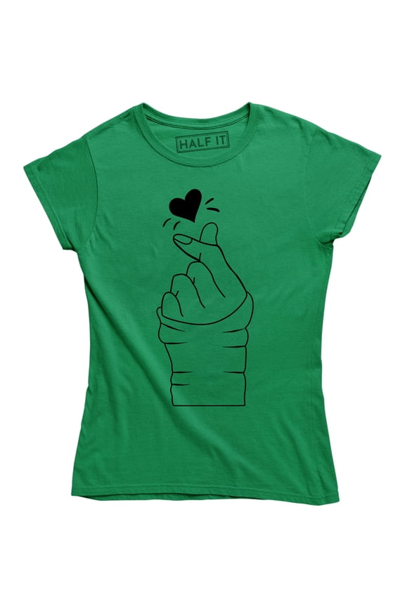 Kpop Heart Sign Symbol Cute Korean Music Women's Gift T-Shirt