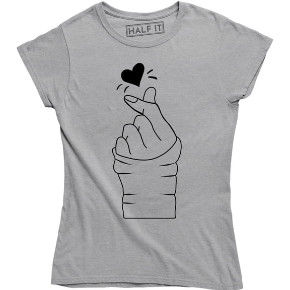 Kpop Heart Sign Symbol Cute Korean Music Women's Gift T-Shirt