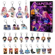Kpop Hunters Advent Calendar 2025 2026 Christmas Halloween Figures Party Favors Countdown Tree Ornaments Stocking Gifts Collectible Doll Vacation Stuffers 24 pcs